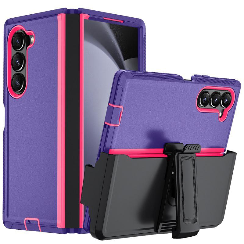 Samsung Z-Fold 6 Full Coverage Tri-Fold Phone Case with Anti-Fall Protection