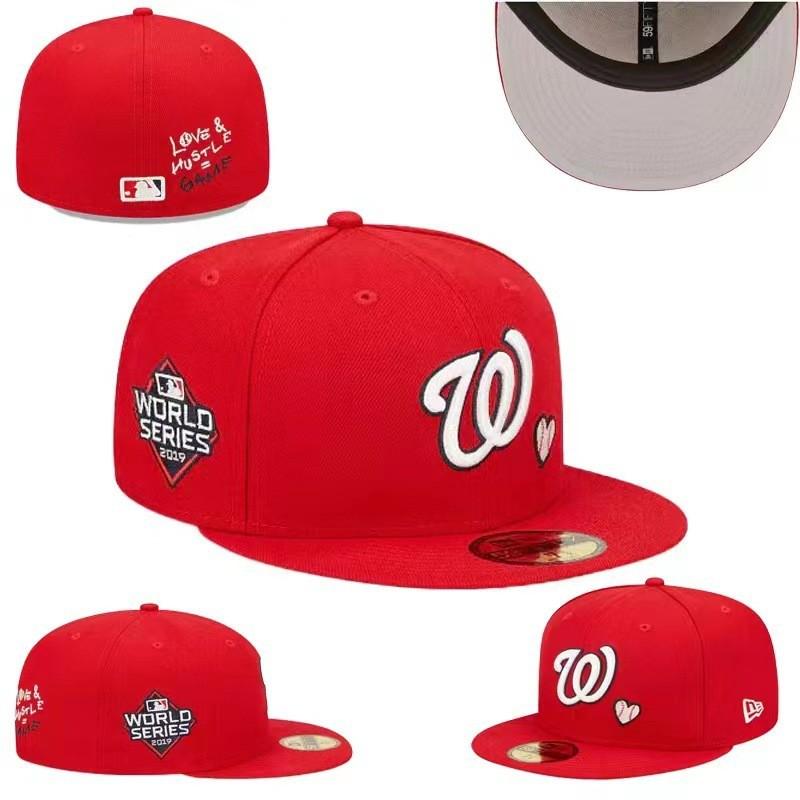 MLB New Era Fitted Baseball Cap Unisex Hip Hop Embroidered Sun Hat Outdoor