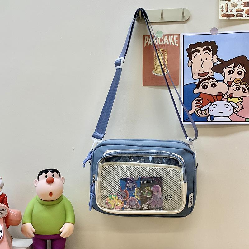 Two-Dimensional Pain Bag Women'S Fashion Shoulder Bag Student Casual Versatile Small Fresh Messenger Bag