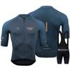 Mens Cycling Jersey Set Short Sleeve Road Bike Kit Quick Dry Performance Wear
