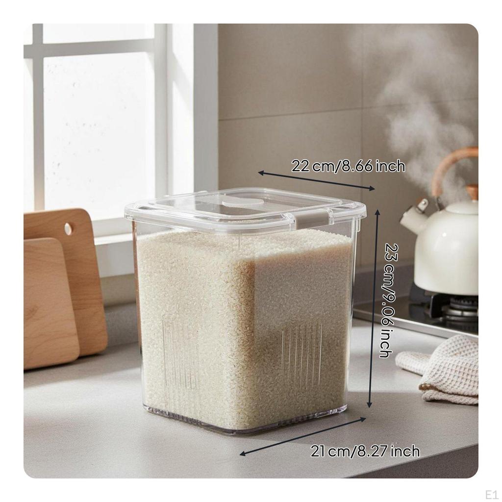 Rice Storage Container DampnessResistantResistant Airtight Sealed Grain Bin