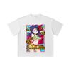 260 GSM Double Yarn 32 Count 100% Cotton Dragon Ball V44 Lunch Waifu Print Unisex Heavy Cotton T Shirt
