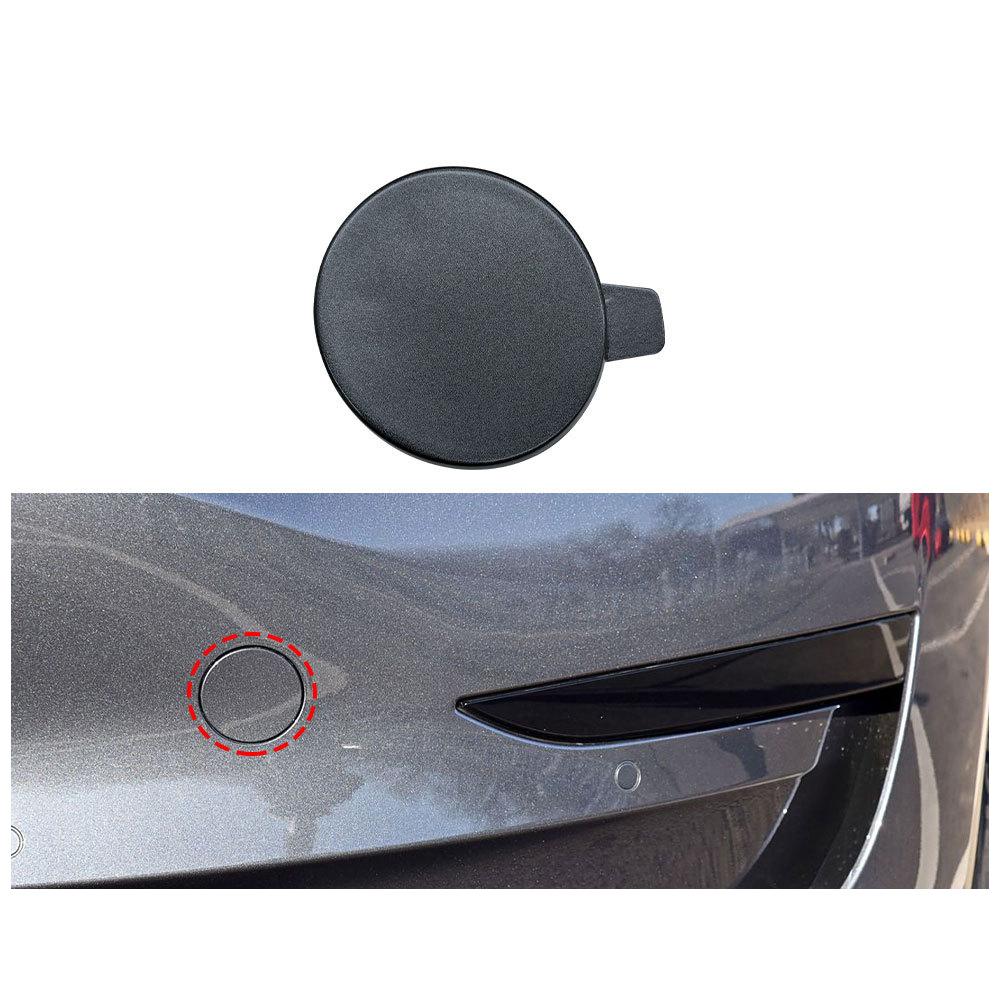 For Tesla Model 3 Front Bumper Towing Hook Hole Cover Trailer Cover 1460701-00-B -