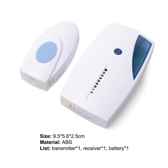 Practical Wireless Doorbell Remote Control Streamlined Appearance Door Chime