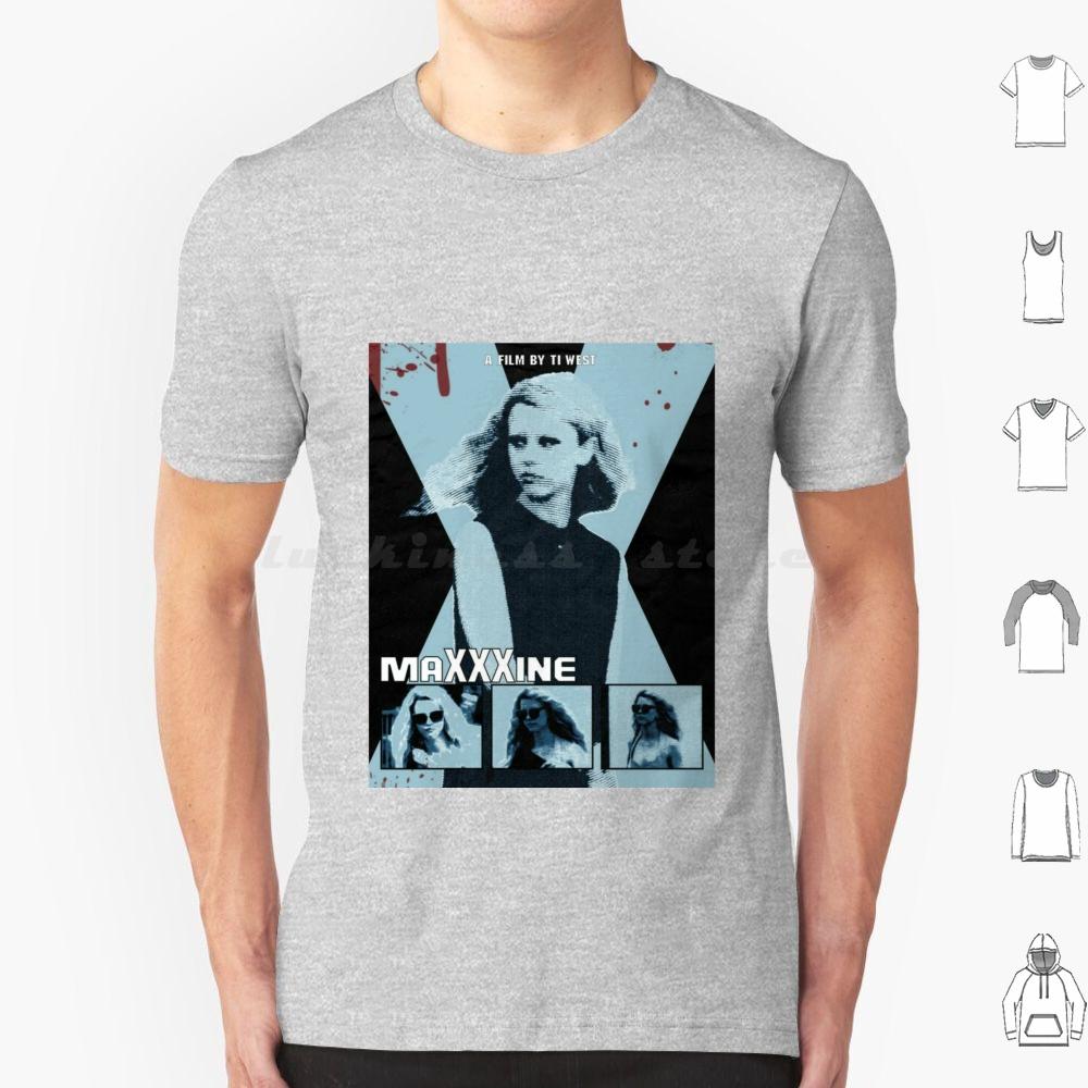 Pearl X Maxxxine 2024 Mia Goth Film Horror Movie T Shirt 6xl Cotton Cool Tee Pearl Maxxxine Maxxxine 2024 Maxine 2024 Pearl