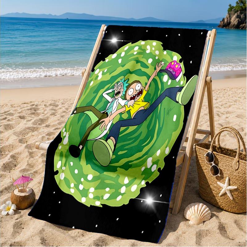Monster Scientist Beach Towel, Microfiber Beach Towel, Perfect For Pool, Beach, Travel, Home Decor Beach Party Fan gifts
