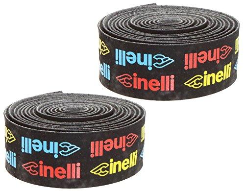 Cinelli Fahrradlenker Rennrad Lenkerband Logo Samt Mehrfarbig