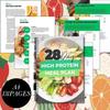 Labelable High-Protein Diet Plan 28-Day Recipe Diet Plan Coil Book