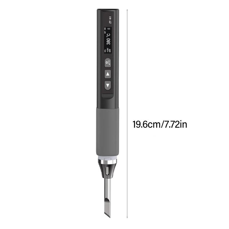 Intelligent Temperature Control Soldering Iron 96W Welder High Power Welding Pen for Fast Heating &Precise Welding