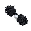 Chinese Knot Buttons Pearl Beads Cheongsam Cloaks Cardigan Fasteners for Clothing Decor Pig Nose Cheongsam Fasteners