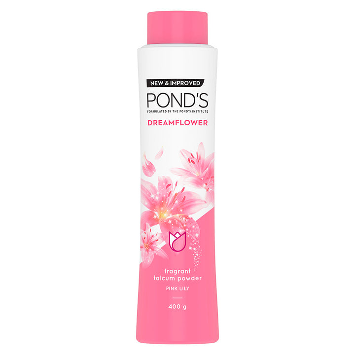

Ароматный тальк Ponds Dreamflower с витамином B3, (400 г)