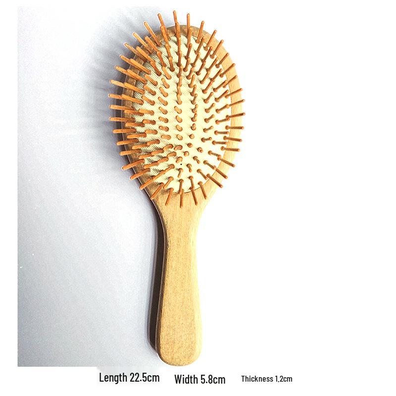 Foreign Trade Steel Pin Cushion Comb for Hair Care - Anti-Static, Fluffy, Nourishing Airbag Design.