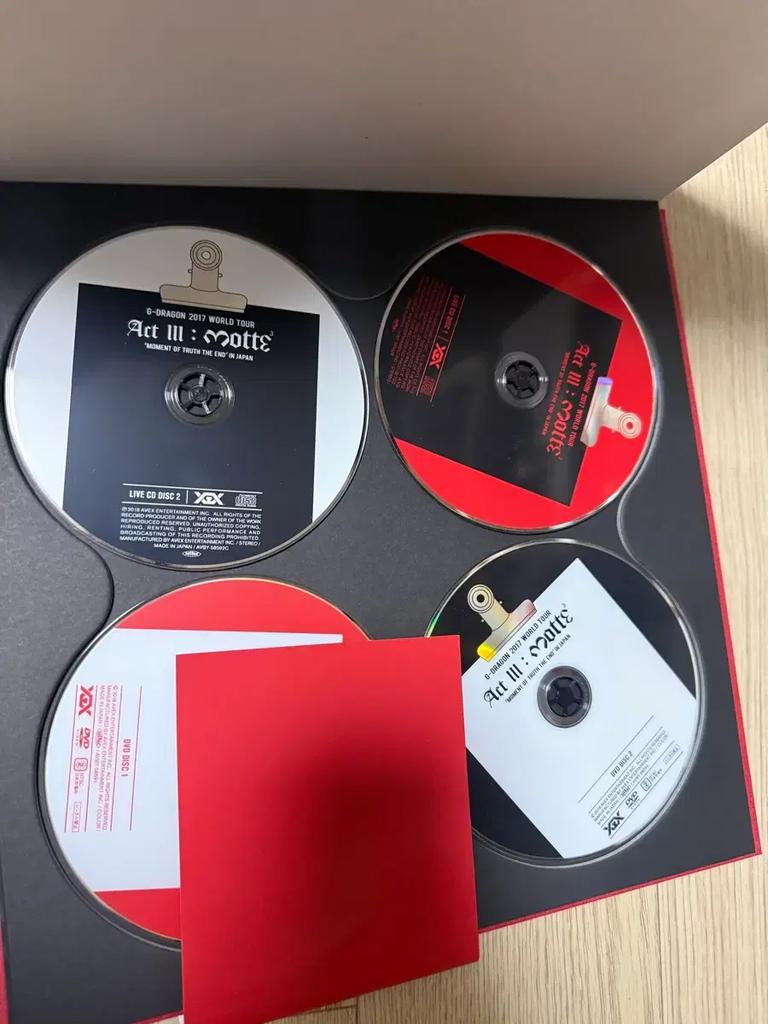 G-DRAGON's "Moteki Concert" (Japanese Edition) DVD + CD Used