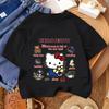 Boys and Girls T-Shirt Hello Kitty Fashion Cartoon Summer Children's Casual Comfortable Top