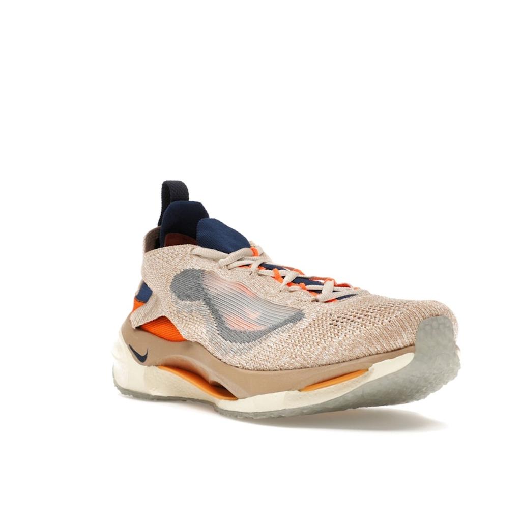 Nike Zapatillas Spark Flyknit Hemp Total Orange Unisex Marrón DD1901-200