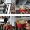 1PC 100/350/600ml Cafe Latte Flower Pulling Cups Spiked Milk Froth Milk Creamer Art Mugs Coffee Frosting Art Mugs