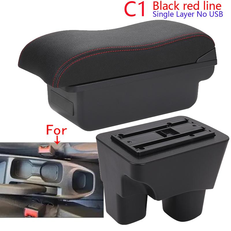 For Chevrolet Onix Armrest Box For Chevrolet Onix Car Armrest 2020-2025 Storage Box Interior Retrofit parts Car Accessories