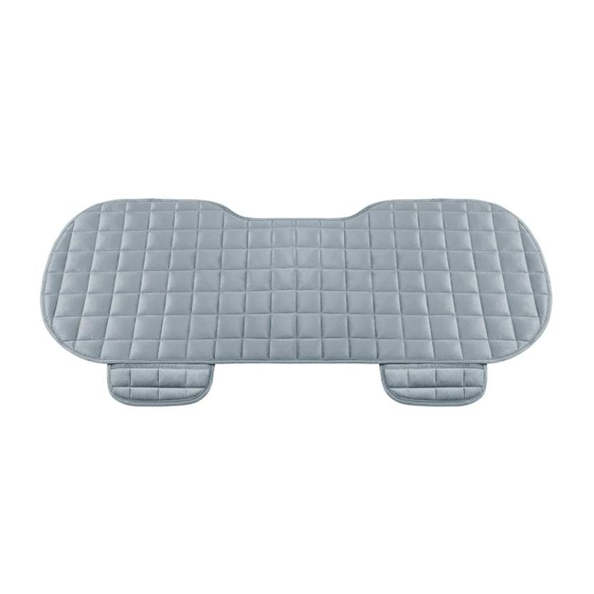 Autositzbezug vorne und hinten, beflocktes Stoffkissen, rutschfest, für den Winter, Autoschutz, Matte, hält warm, universelle Passform, für LKW, SUV, Van
