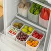 1/3 Pcs Refrigerator Storage Bins, Kitchen Food Preservation Box, Fresh Fruit and Vegetable Classification Box, Reusable And