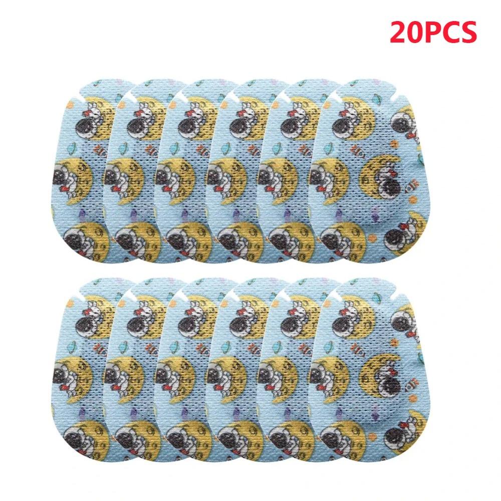 20Pcs Cartoon Pattern Kids Eye Patches Soft Vision Care Patch Amblyopia Eye Patches  for Girl Boy