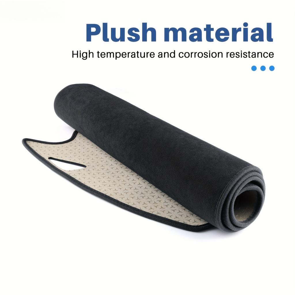 Für Seat Leon MK2 2005-2012 Auto Sonnenschutzmatte Samt Staubschutz Plüsch Sonnenschutz Armaturenbrett Abdeckung Matte Rutschfest Innenzubehör
