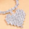 Dual Layer Heart Waist Chain for Women Sexy Nightclub Rave Festival Accessories Rhinestone Body Chain Bikini Jewelry