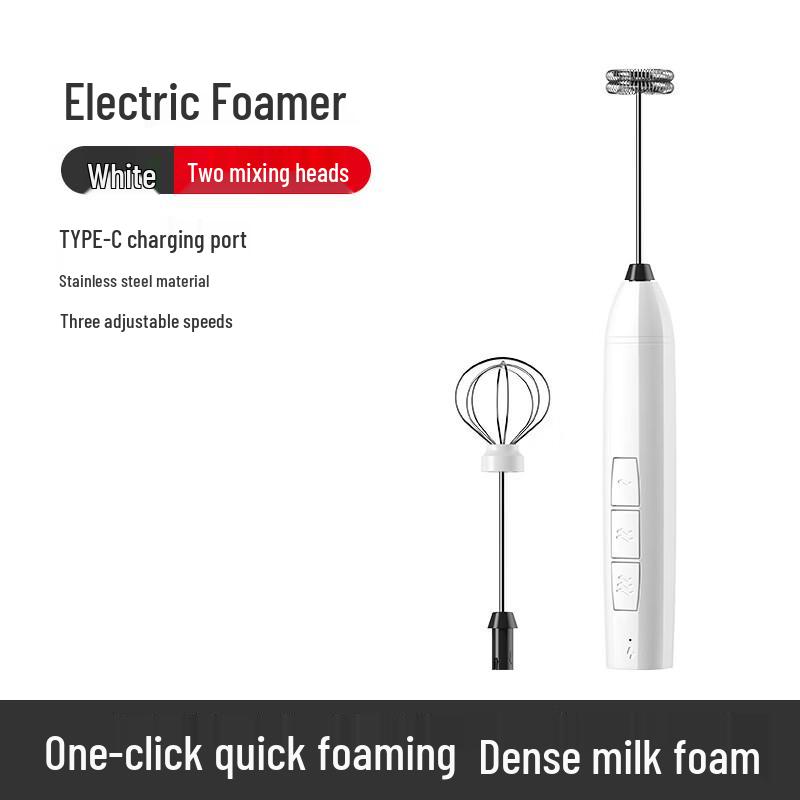 ZISIZ Handheld Electric Milk Frother