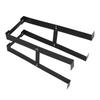 Steel Universal PC Case Holder Rustproof Host Box Rack Under Desk PC Bracket  Wall Side Mount