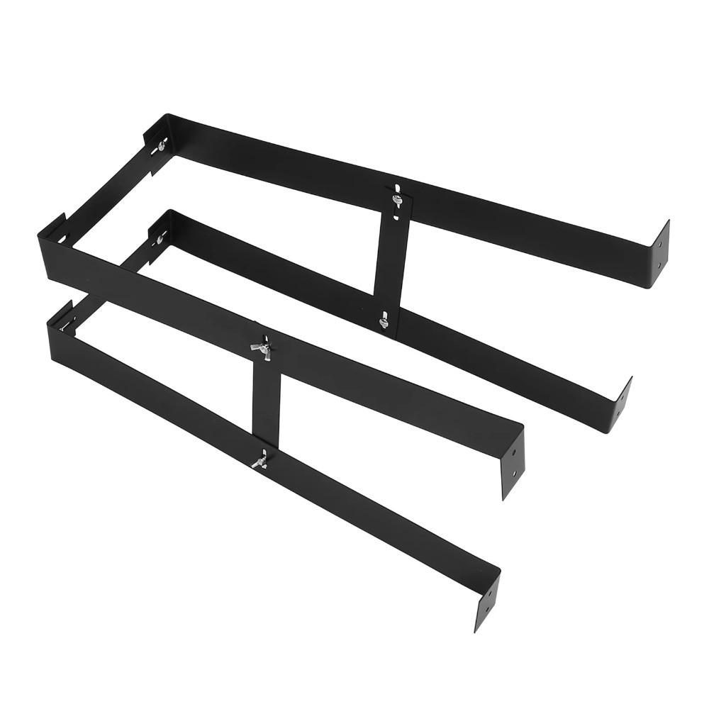 Steel Universal PC Case Holder Rustproof Host Box Rack Under Desk PC Bracket  Wall Side Mount