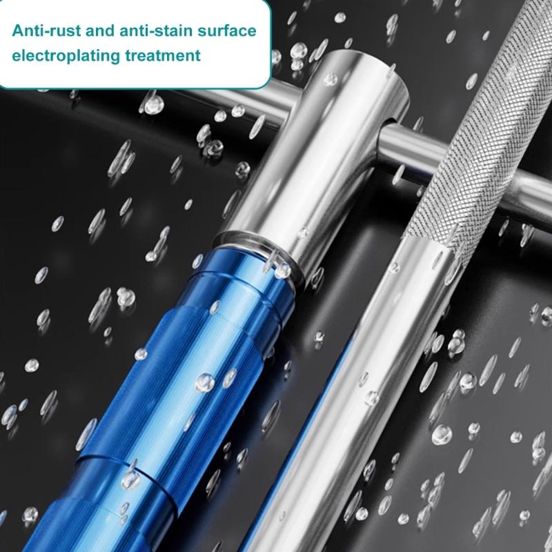 Multipurpose T Handle Hex Key Wrench with Sliding Handle Sleeves For Fastener Rotation In Furniture Assembly Home Repair