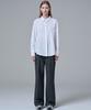 MALOUPE 2164 Stretch Flare Pants (Dark Gray)