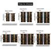 Flat Window Curtains Ethnic Tribes Arrow Versatile Polyester Without Electricity Family Party Decoration Home Use Set Of 2 Made