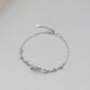 Love Broken Diamond Bow Bracelet Women's Light Luxury Niche Design Sense Fashion