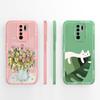 For Redmi 9 9A 9C 9T Case Cute Panda Soft Liquid Silicone Phone Housing For Xiaomi Redmi9 Power High Quality Durable Back Cover