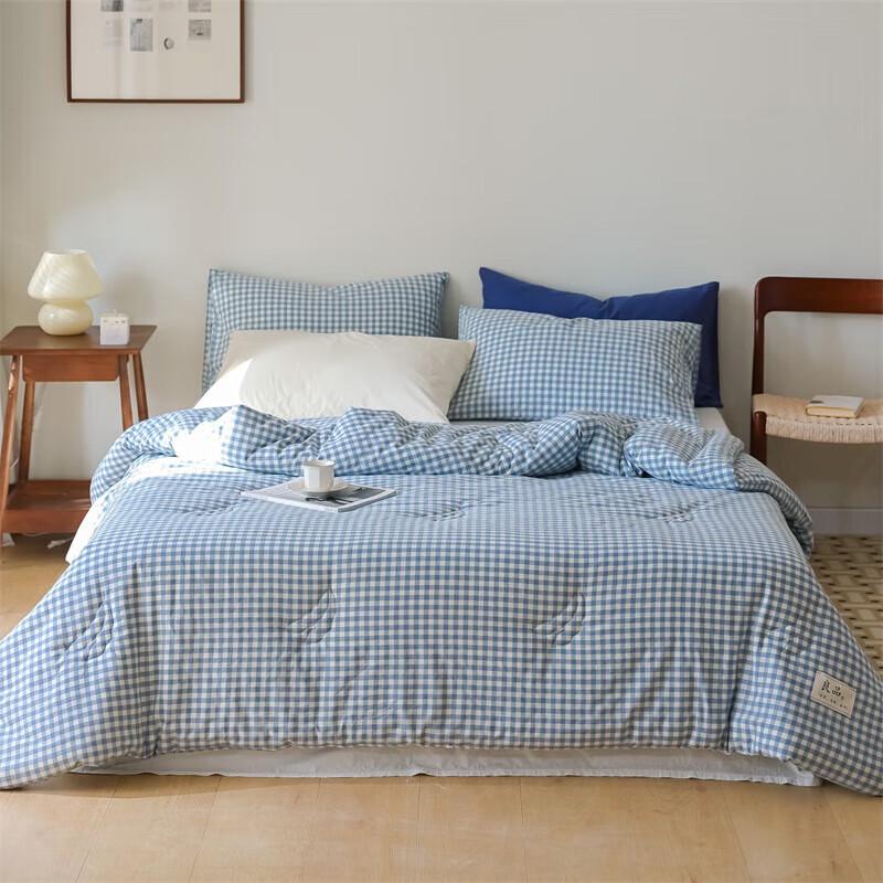 

Muxinzi Yarn-dyed Washed Cotton Soybean Fiber Quilt