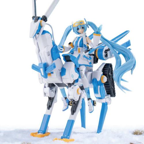 HiPlay SOSKILL Hatsune Miku: Kodama of the Freezing Point Ver. Snow Miku SSK-MIKU03 Pre-Colored Plastic Model Kit
