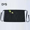 Non-Fading Waiter Apron Waterproof Useful Waiter Waitress Waist Apron with Pockets
