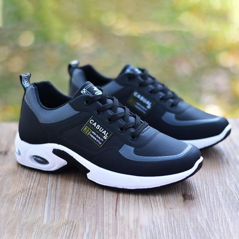 Shoes Men's Spring and Autumn Breathable Air Cushion Men's Shoes Men's Running Shoes Casual Sneakers Men's Breathable and Comfortable
