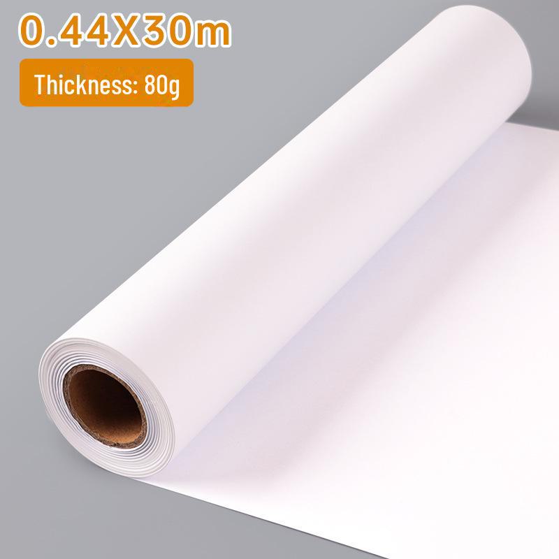 Extra Long Children's Drawing Paper Roll - Large White Canvas for Painting