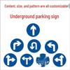 Parking Direction Sign