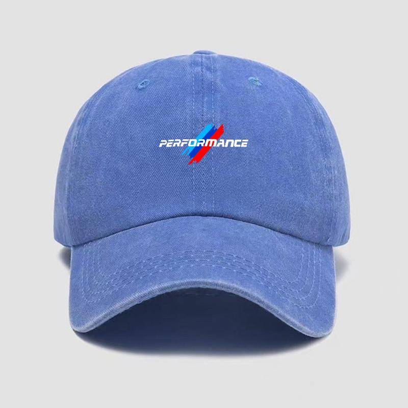 

Fashion Car Baseball Cap Visor Sun Hat Unisex Adjustable Sunscreen Hat For BMW Performance E46 E39 E60 F10 F20 F30 F15 F16