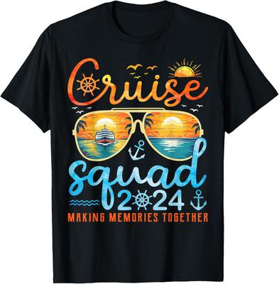 Cruise Squad 2024 Summer Vacation Trip Family Matching Group T-Shirt
