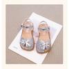 Girls Bowknot Closed Toe Soft Sole Korean Style Sweet Princess Kids Sandals