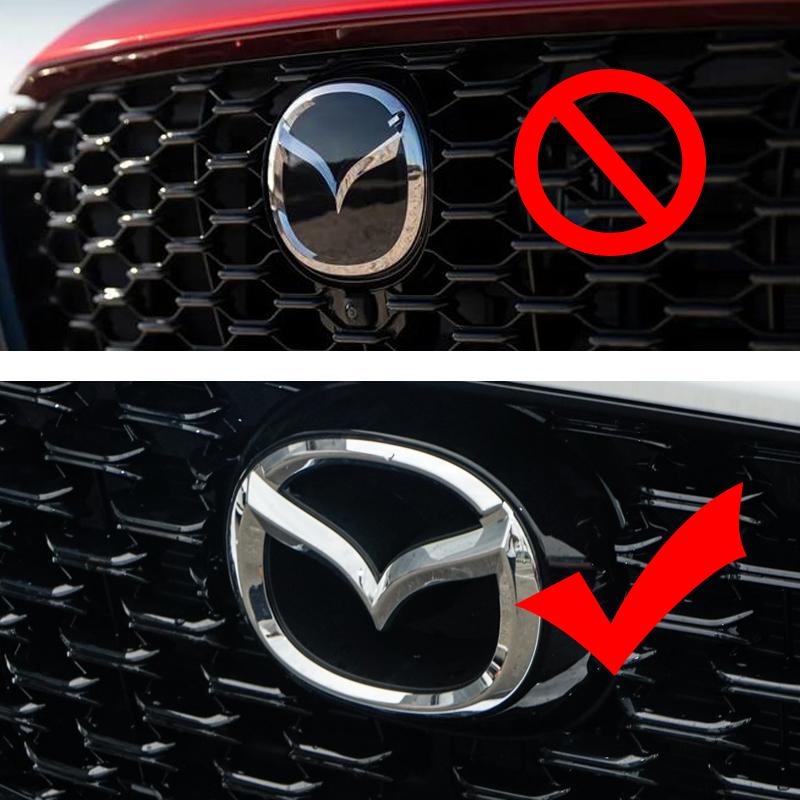 Car Front Grill Cover OR Rear Trunk Emblem Lid For MAZDA3 45678 CX-3 CX-4 CX-5 CX-7CX-8 CX-9 CX-30 CX-50 CX-60 CX-90 MX-5 ND NC