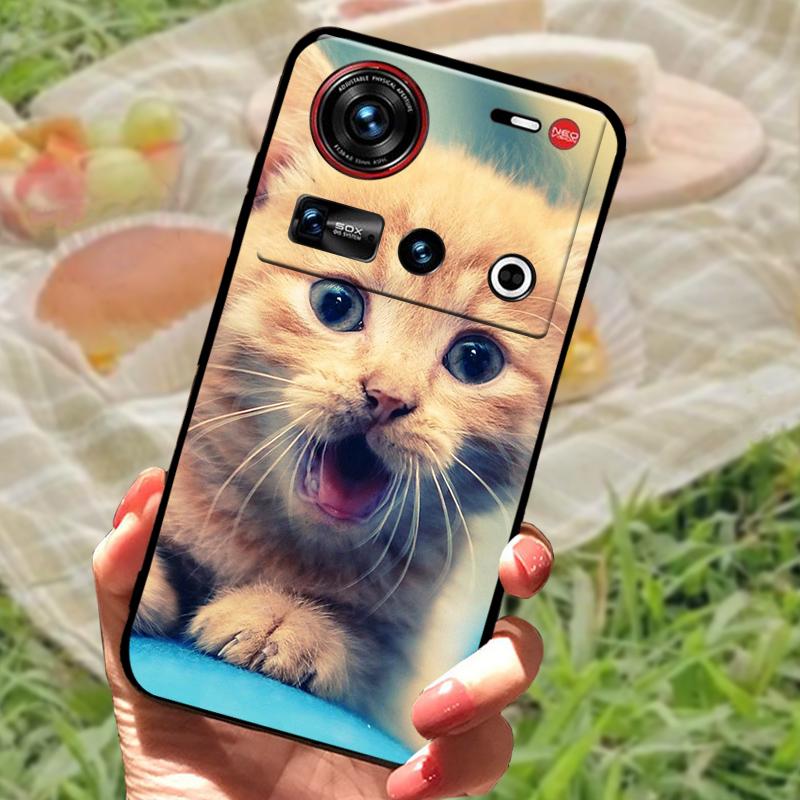 For Nubia Z70 Ultra Case Luxury Cute Cartoon Soft TPU Silicone Shockproof Coque For ZTE nubia Z70 Ultra Protective Fundas Cover
