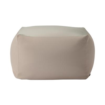 MUJI Body-Fitting Sofa Cover, Polyester Plain Weave, Gray Beige, 65cm Wide X 65cm Deep X 43cm High, 12524984