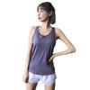 Damen Schnelltrocknendes I-förmiges Weste: Ärmelloses Mesh-T-Shirt für Laufen & Fitness