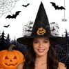 Pleated Lace Witch Hat - Halloween Costume Accessory