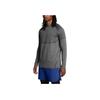 Under Armour Rush Seamless Mock Training Long Sleeve T-Shirt Men Tops Rhino-Gray 1379283-025