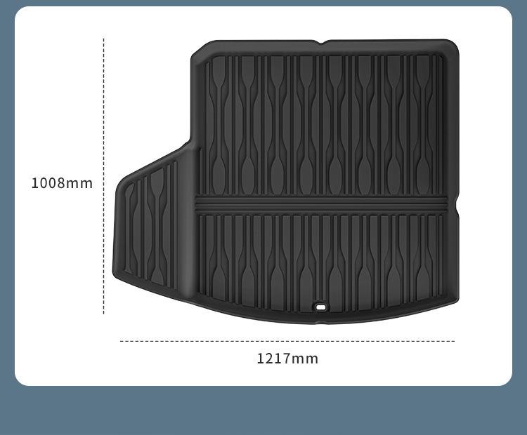 Eco-Friendly TPE Floor and Trunk Mats for 25 BYD Han L DM-i Models